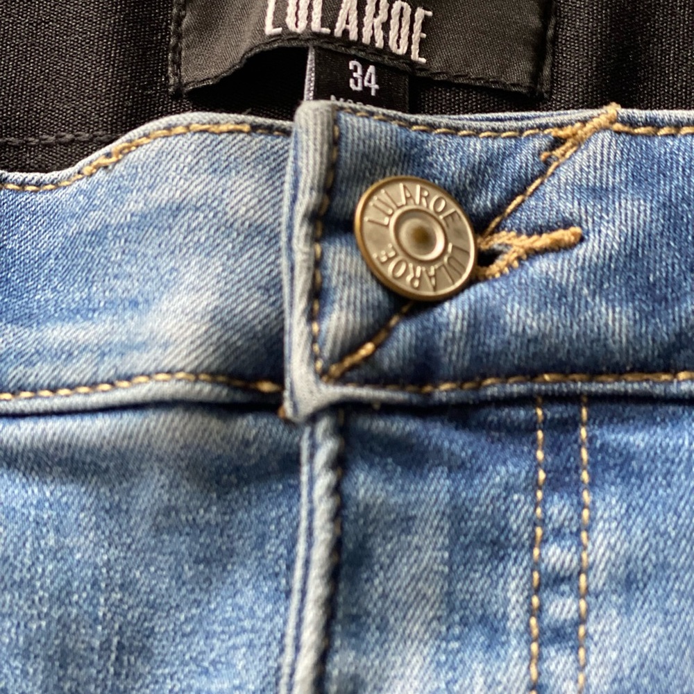 EUC Sz 34 Lularoe skinny Jean